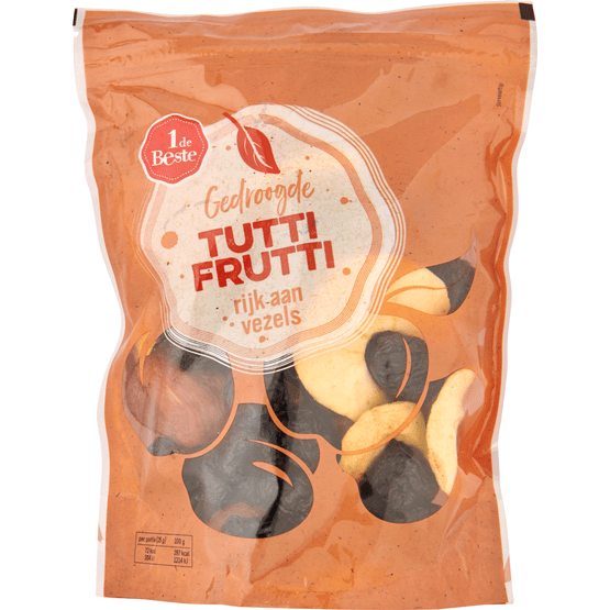 Foto van 1 de Beste Tutti frutti op witte achtergrond