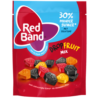 Red Band Dropfruit mix 30% minder suiker