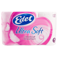 Edet Toiletpapier Ultra Soft 4 laags