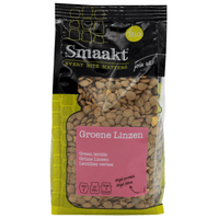 Smaakt Groene linzen