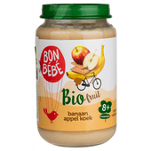 Bonbébé Fruithapje 8+ maanden banaan-appel-koek