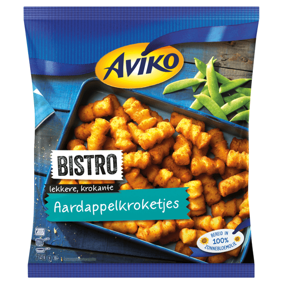 Foto van Aviko Aardappelkroketjes op witte achtergrond