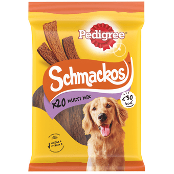 Pedigree Hondensnacks schmackos multi mix 20 stuks
