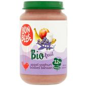 Bonbébé Fruithapje 12+ maanden appel-bosbes-banaan-yoghurt