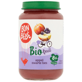 Bonbébé Biofruit 8+ maanden appel-zwarte bes-banaan