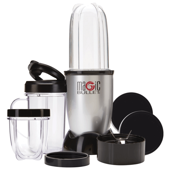 Foto van Magic bullet silver 11-delig op witte achtergrond
