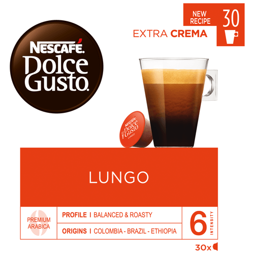 Hoe dan ook parachute Aas Nescafé Dolce gusto lungo sterkte 6 bestellen?