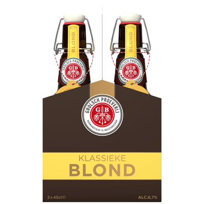 Grolsch Blond beugel duopack