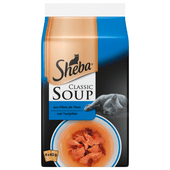 Sheba Kattensoep classic soup tonijn 4 stuks