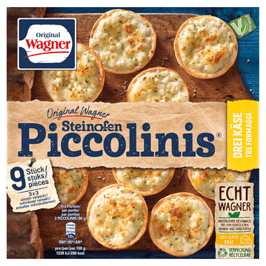 Piccolinis Tre Formaggi 9 Stuks 270 G Dekamarkt