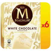 Ola Magnum white 6 stuks