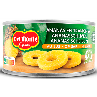 Del Monte Ananasschijven op sap