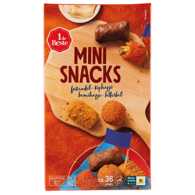 1 de Beste Mini snacks