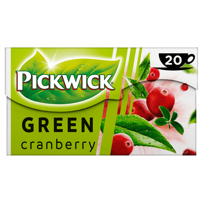 Pickwick Cranberry groene thee