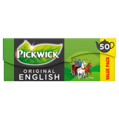 Pickwick English zwarte thee voor pot voordeelpak