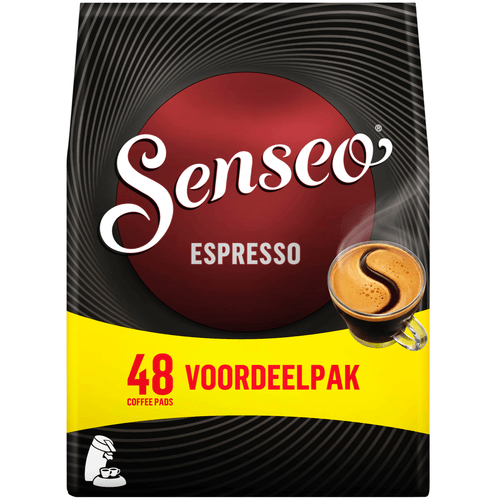 Draaien sympathie tieners Senseo Espresso koffiepads voordeelpak