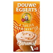Douwe Egberts Latte Caramel oploskoffie 
