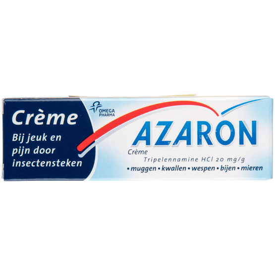 Foto van Azaron Crème op witte achtergrond