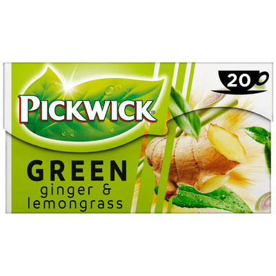 Pickwick Ginger & lemongrass groene thee