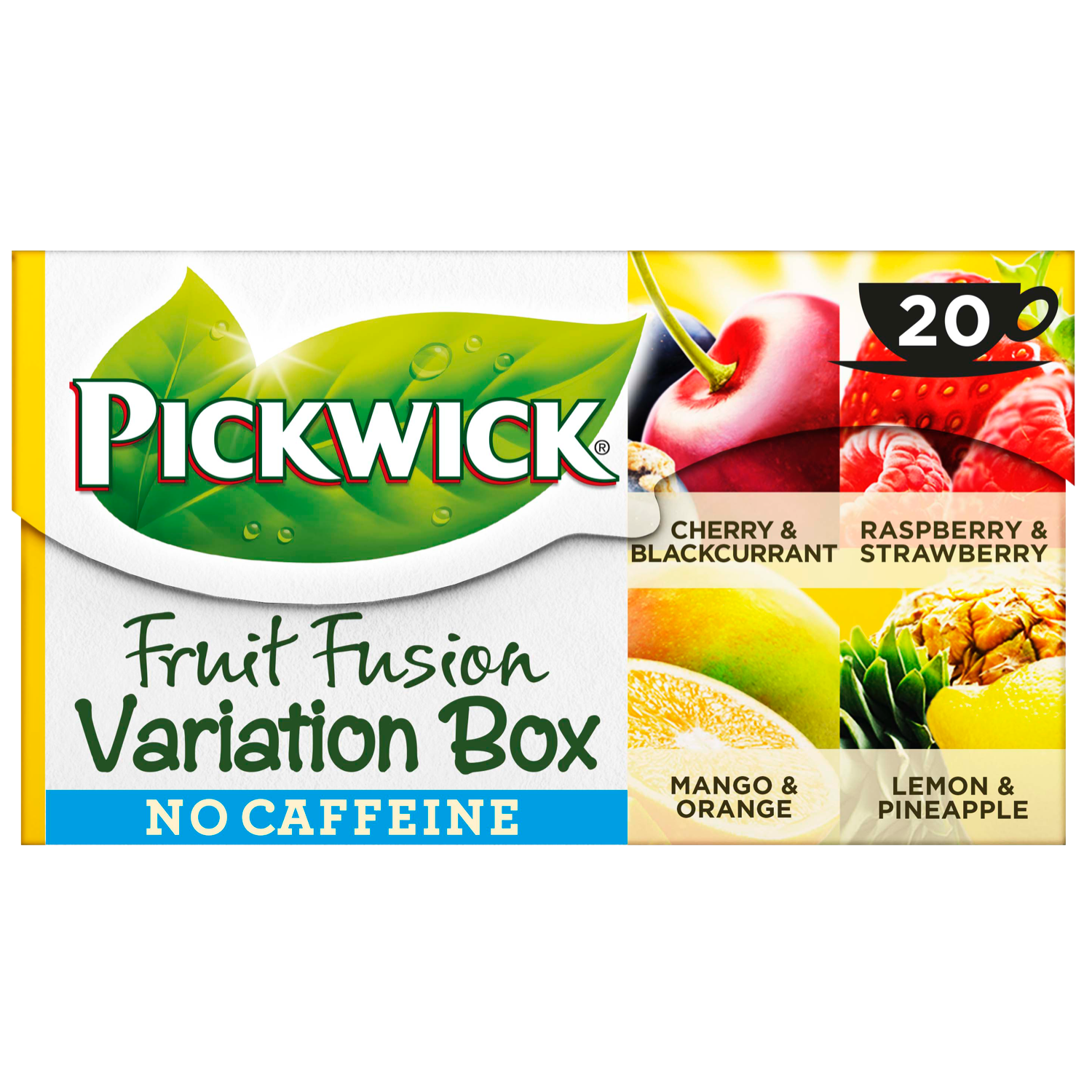 Antagonist schermutseling Classificatie Pickwick Fruit Fusion Thee Variatiebox bestellen?