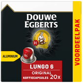 Douwe Egberts Lungo Original koffiecups voordeelpak