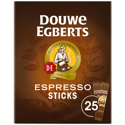 Douwe Egberts Espresso sticks oploskoffie