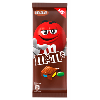 M&M's Chocoladereep chocolate