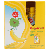 1 de Beste Knijpfruit appel-banaan