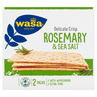 Wasa Delicate crisp rosemary & sea salt