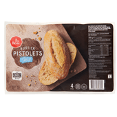 1 de Beste Pistolet rustiek wit 4 stuks
