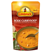 Conimex Soep in zak rode curry