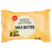 1 de Beste Vochtig toiletpapier shea butter 40st