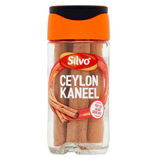 Foto van Silvo Mix kaneel ceylon op witte achtergrond