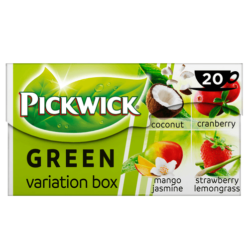 documentaire kruising Giet Pickwick Variatie groene thee variatiedoosje bestellen?