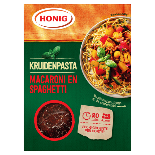 Honig Kruidenpasta macaroni & spaghetti