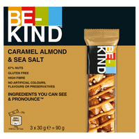 Be Kind Granola caramel almond & seasalt 3 stuks