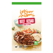 Lekker & Anders Beef kebab 