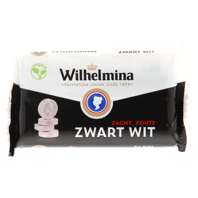 Wilhelmina Zwartwit 3 stuks