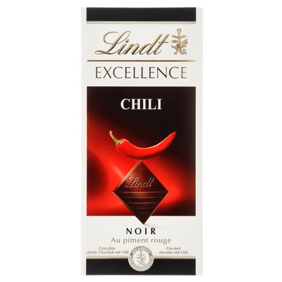 Lindt Chocoladereep excellence chili
