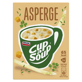 Unox Cup-a-soup asperge 3 stuks