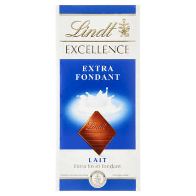 Lindt Chocoladereep excellence milk extra creamy