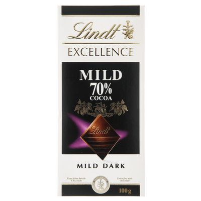 Lindt Chocoladereep excellence 70% mild