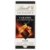 Lindt Chocoladereep excellence caramel seasalt
