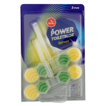 1 de Beste Toiletblok power lemon