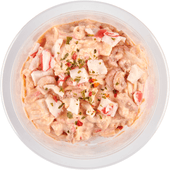 1 de Beste Salade krab-Hollandse garnalen