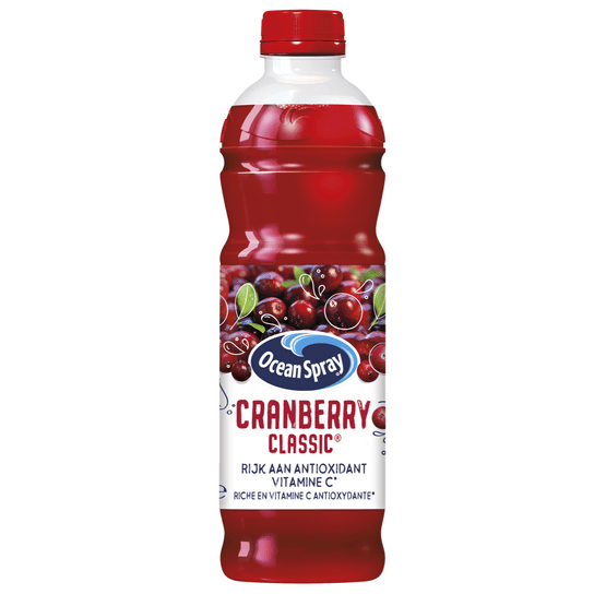 Foto van Ocean Spray Cranberry classic op witte achtergrond