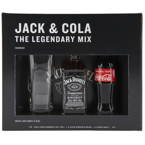 Willen Brutaal De lucht Jack Daniel's Gvp + 1x cola + 1x glas bestellen?