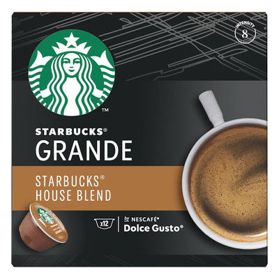 Starbucks Koffiecups dolce gusto house blend