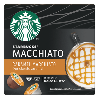 Starbucks Koffiecups dolce gusto caramel macchiato
