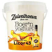 Zuivelhoeve Boer`n yoghurt special licor 43